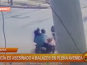 Piura: policía es asesinado a balazos en plena avenida