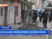 Trujillo: policía allana viviendas donde ocultaban droga