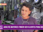 Trujillo: adultos mayores son captados robando una laptop