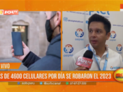 Más de 4600 celulares por día se robaron el 2023