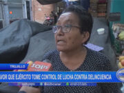 Trujillo a favor que ejército tome control de lucha contra delincuencia