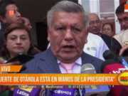 César Acuña: » Suerte de Otárola está en manos de la presidenta»