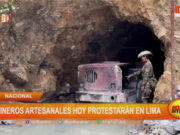 Nacional: mineros artesanales hoy protestan en Lima