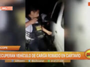 Ascope: recuperan vehículo de carga robado en Cartavio