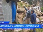 Pataz: infraestructura de seis colegios están a punto de colapsar
