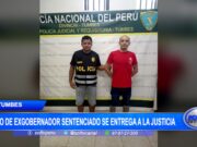Tumbes: hijo de exgobernador sentenciado se entrega a la justicia