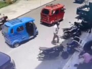 Chepén: golpean a presunto delincuente que pretendía robar ferretería