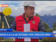 Áncash: liberan a alcalde detenido por conducir ebrio