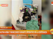 Trujillo: incautan arma y municiones durante operativo en La Esperanza