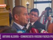 Arturo Alegría, congresista: “el señor Otárola ha mentido y debe dar un paso al costado”