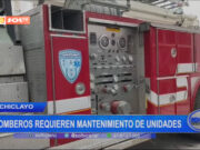 Lambayeque: bomberos requieren mantenimiento de unidades.