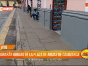 Cajamarca: mejorarán ornato de la Plaza de Armas