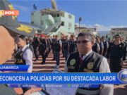 Cajamarca: reconocen a policías por su destacada labor