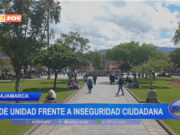 Cajamarca: vicegobernadora pide unidad frente a inseguridad ciudadana