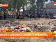 Chiclayo: obra sin culminar convierte en basural