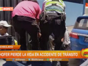 Lambayeque: chofer pierde la vida en accidente de tránsito