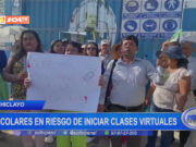 Chiclayo: escolares en riesgo de iniciar clases virtuales