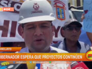 Lambayeque: gobernador espera que proyectos continúen