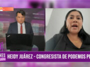 Retiro de AFP y CTS: «llamo a los peruanos a invertir de forma idónea sus fondos»dijo Heidy Juárez, congresista de Podemos