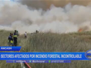 Chimbote: incendio afecta zonas urbanas