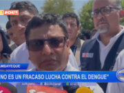 Lambayeque: “no es un fracaso lucha contra el dengue”