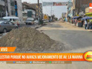 Trujillo: malestar porque no avanza mejoramiento de Av. La Marina