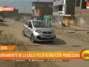 Trujillo: mejoramiento de la calle Félix Aldao está paralizada