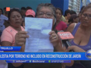 Florencia de Mora: molestia por terreno no incluido en reconstrucción de jardín