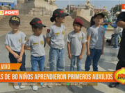 Más de 80 niños aprendieron primeros auxilios