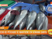 Trujillo: precio de pescado se mantiene en Semana Santa