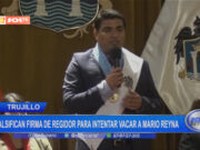 Trujillo: falsifican firma de regidor para intentar vacar a Mario Reyna