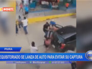 Piura: requisitoriado se lanza de auto para evitar su captura