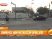 Semáforos inoperativos en Trujillo: Peligro en la avenida Roma