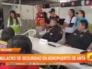 Áncash: simulacro de seguridad en aeropuerto de Anta