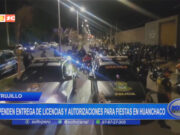 Trujillo: suspenden entrega de licencias y autorizaciones para fiestas en Huanchaco