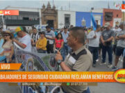 Trujillo: trabajadores de Seguridad Ciudadana reclaman beneficios
