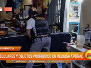 Cajamarca: celulares y objetos prohibidos en requisa a penal