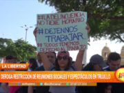 Se deroga restricción de reuniones sociales y espectáculos en Trujillo