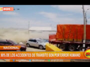Nacional: el 90 % de los accidentes de tránsito son por error humano