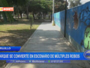 Trujillo: parque se convierte en escenario de múltiples robos