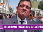 ” Cualquier falta que cometa un congresista debe ser sancionado”: José Williams, congresista