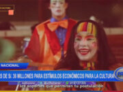 Nacional: más de S/36 millones para estímulos económicos para la cultura