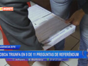 Internacional: Noboa Triunfa en 9 de 11 preguntas de referéndum