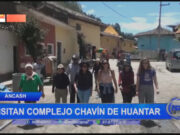 Áncash: visitan complejo Chavín de Huantar