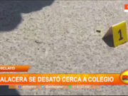 Chiclayo: balacera se desató cerca a a colegio