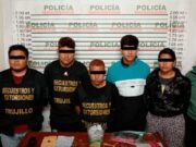 Florencia de Mora: allanan vivienda y detienen a siete presuntos extorsionadores