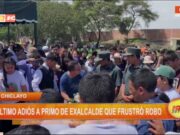 Chiclayo: dan último adiós a primo de exalcalde que frustró robo