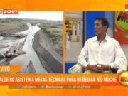 Alcalde no asisten a mesas técnicas para remediar río Moche