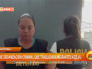 Nacional: cae organización criminal que trasladaba migrantes a EE.UU