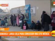 Cajamarca: larga cola para conseguir cita médica